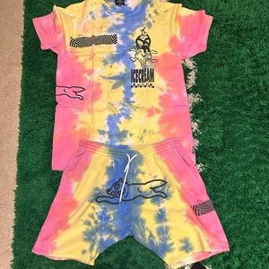 Top and bottom ice cream shirt and pants